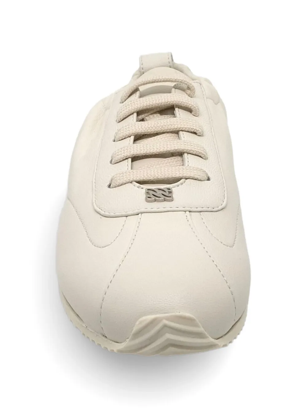 Casadei elasticated leather sneakers Beige