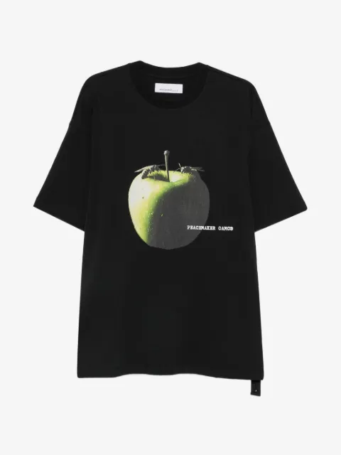 OAMC Peacemaker apple-print T-shirt