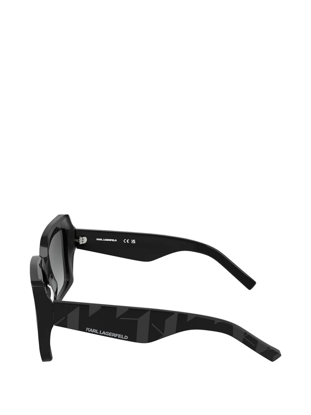 Karl Lagerfeld Zonnebril met kleurverloop Grijs