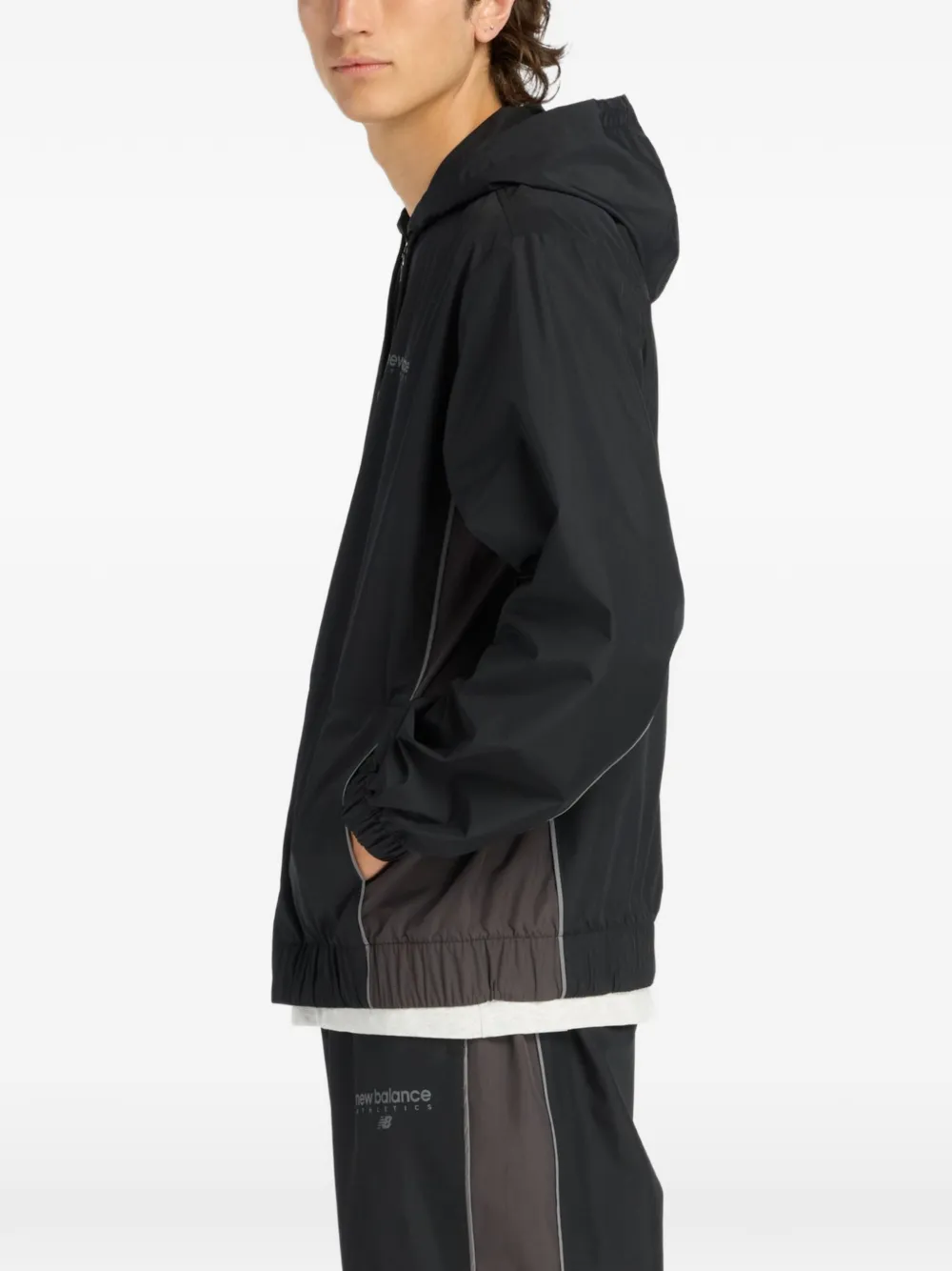 New Balance Tackside jack met afwerking Zwart