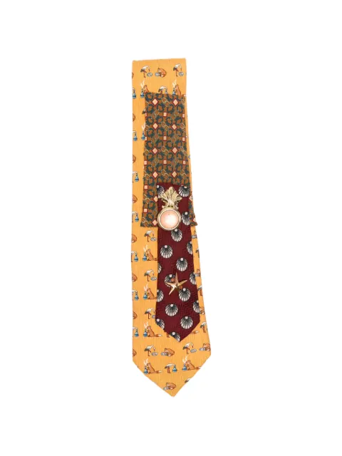 A.N.G.E.L.O. Vintage Upcycling x Stefania Bertoni customised Hermés silk tie