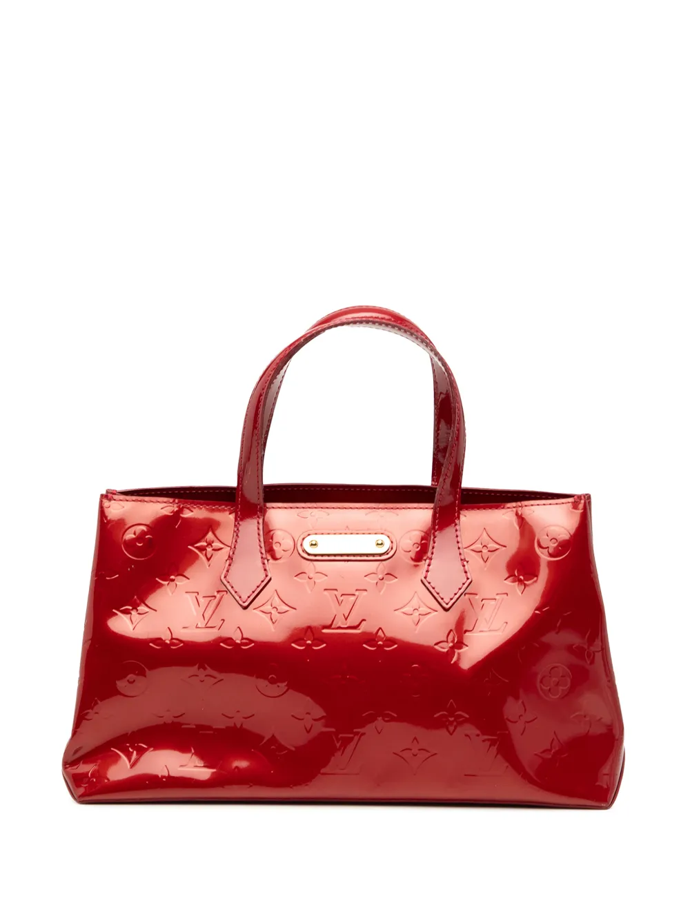 Louis Vuitton Pre-Owned 2010 Monogram Vernis Wilshire PM handbag - Rosso