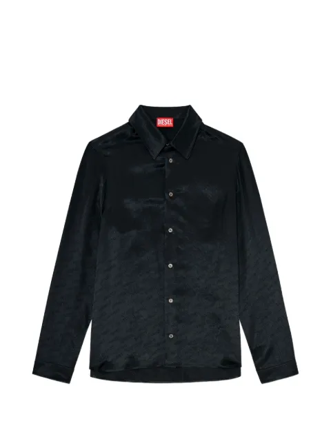 Diesel jacquard-logo shirt