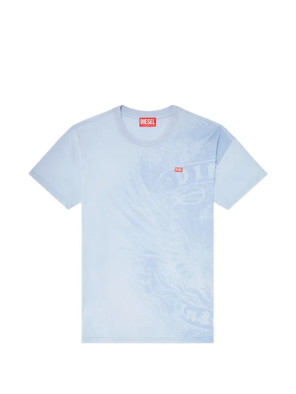 Diesel ピグメントプリント Tシャツ | ブルー | FARFETCH JP