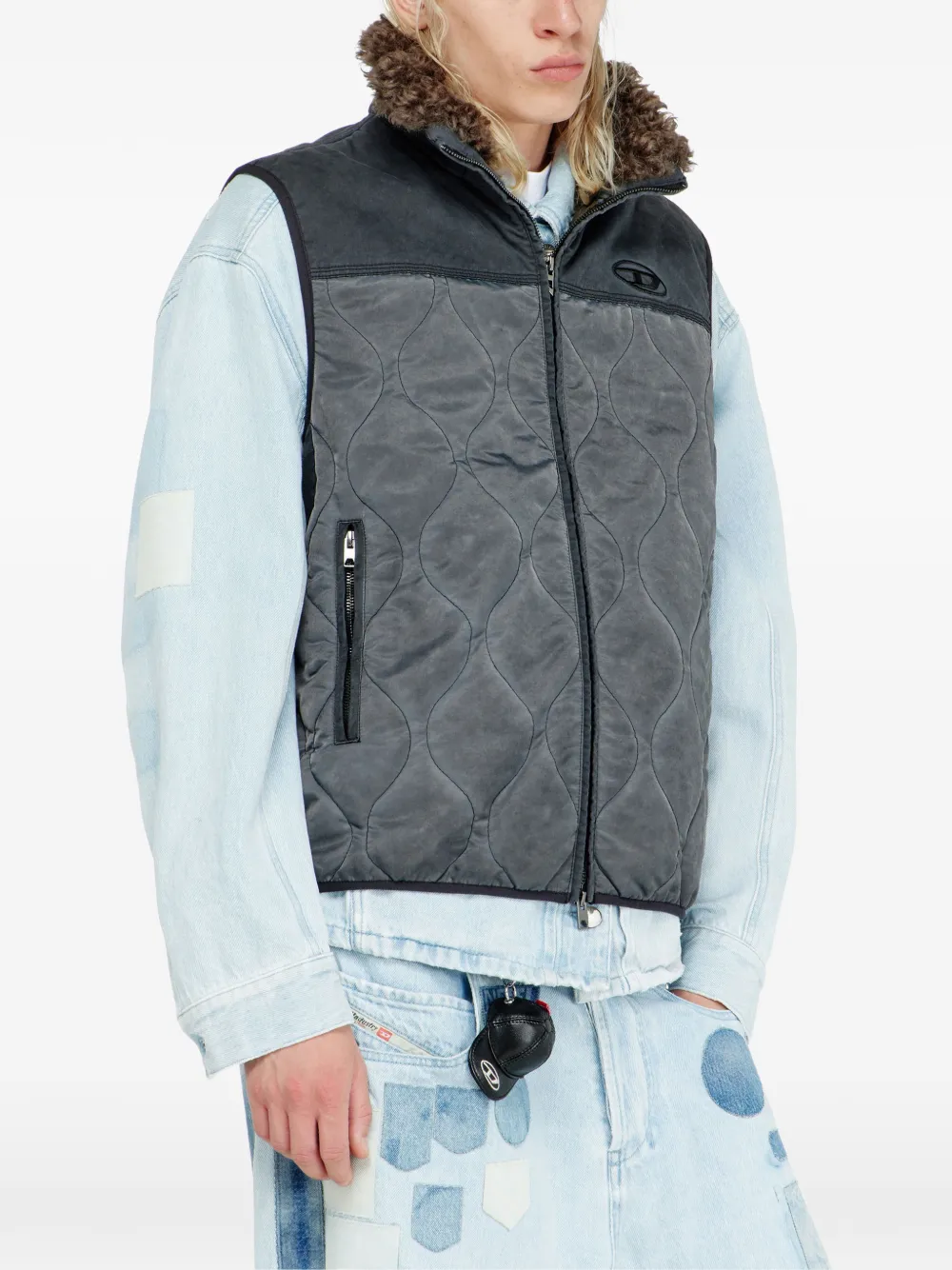 Diesel J-ALVAR jack Grijs