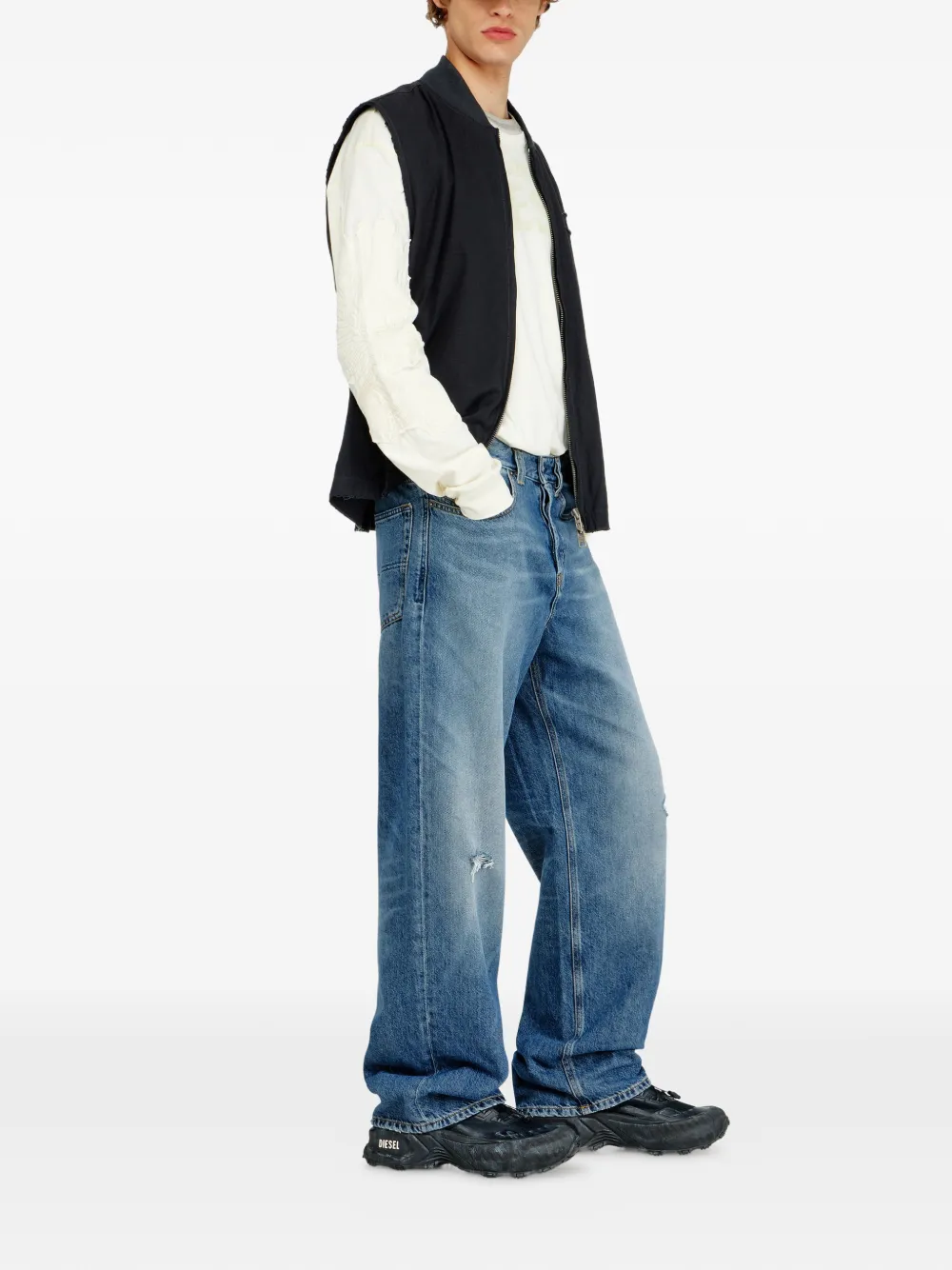 Diesel relaxed jeans low waist 2001 D-Macro