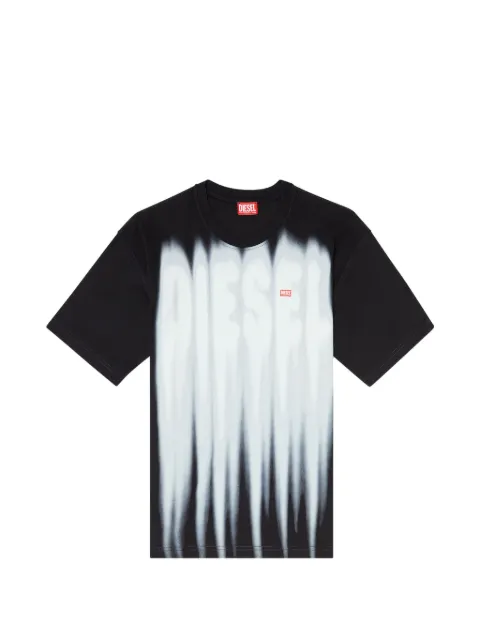 Diesel cotton T-shirt with bold logo print