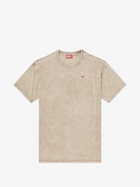 Diesel logo-patch cotton T-shirt