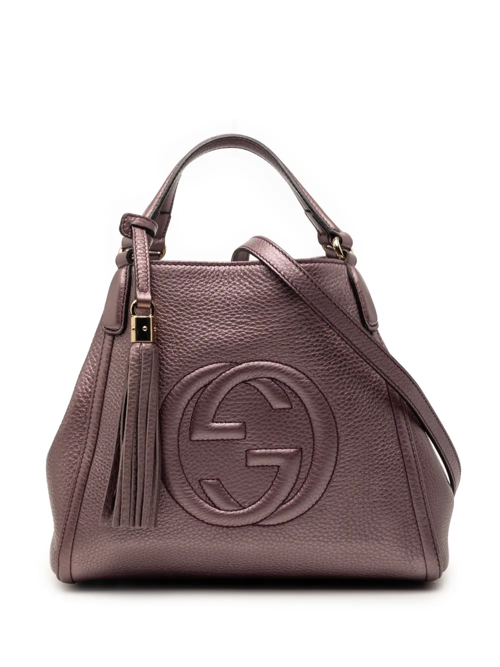 Gucci Pre-Owned 2016-2026 Small Calfskin Soho satchel - Viola
