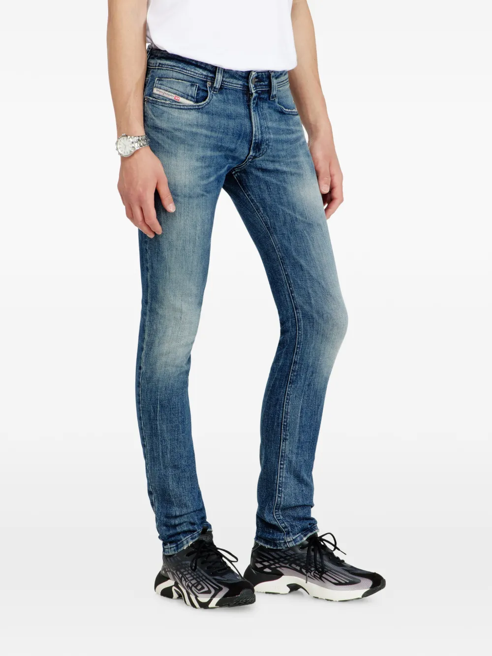 Diesel 1979 Sleenker skinny jeans Blauw