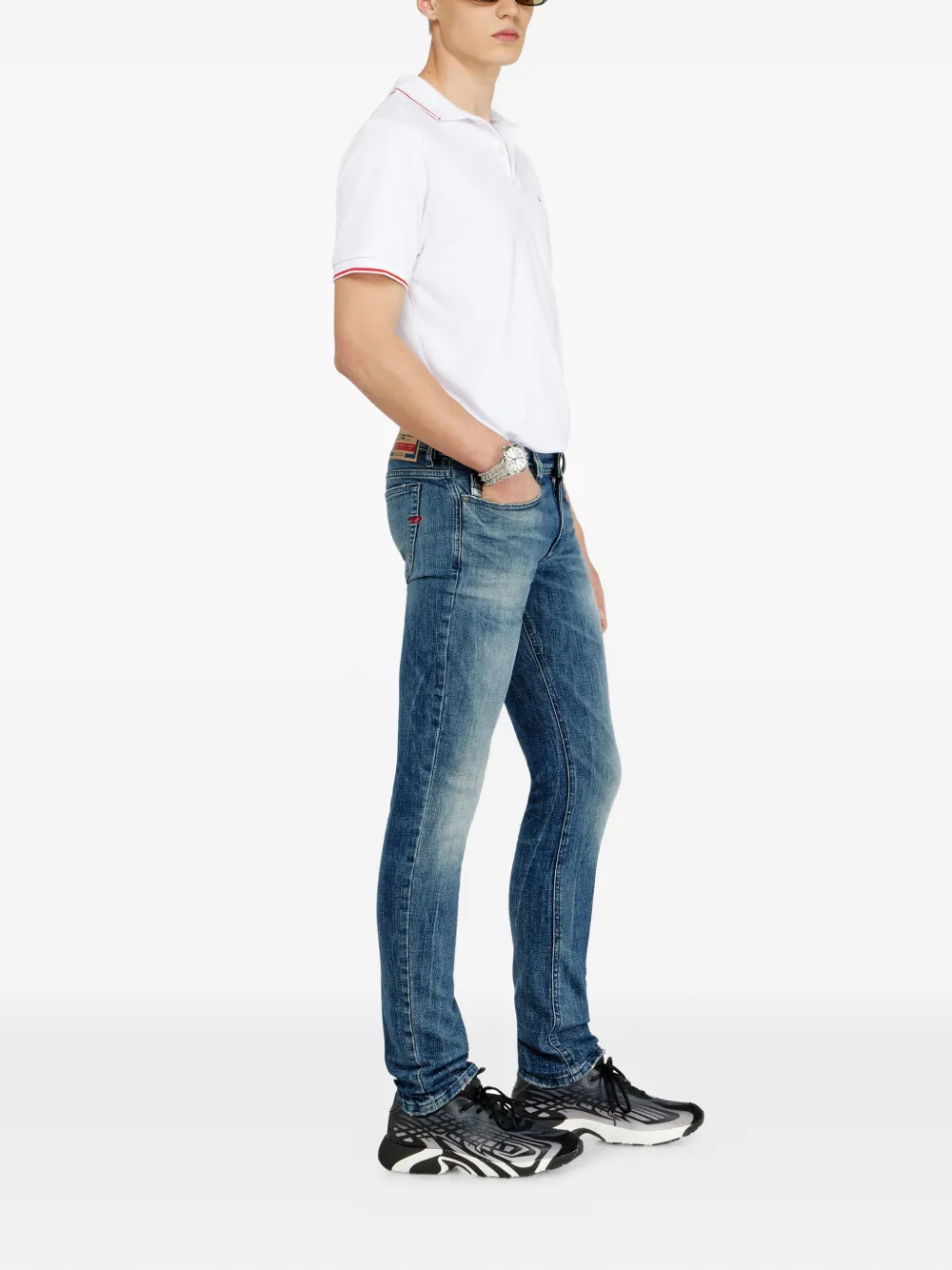 Diesel 1979 Sleenker skinny jeans Blauw