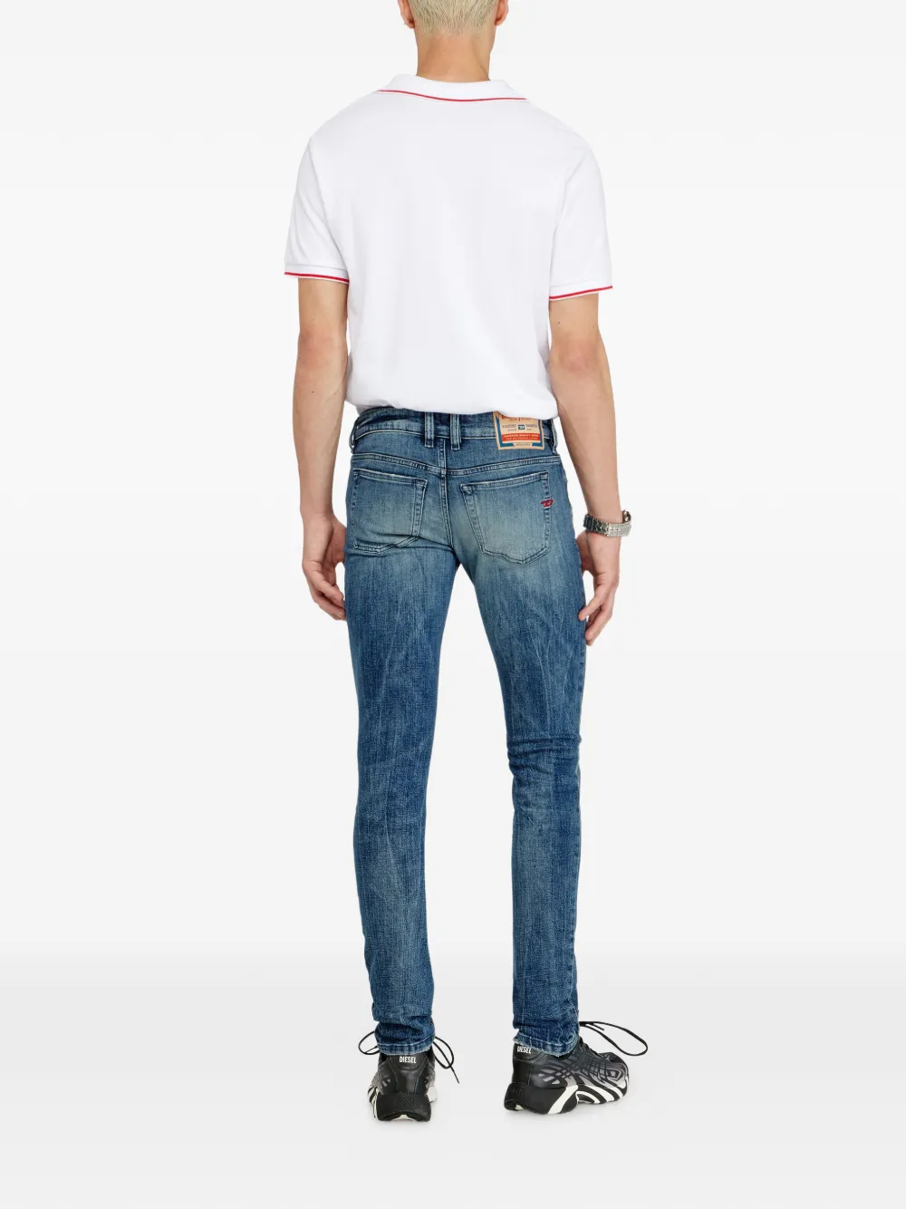 Diesel 1979 Sleenker skinny jeans Blauw