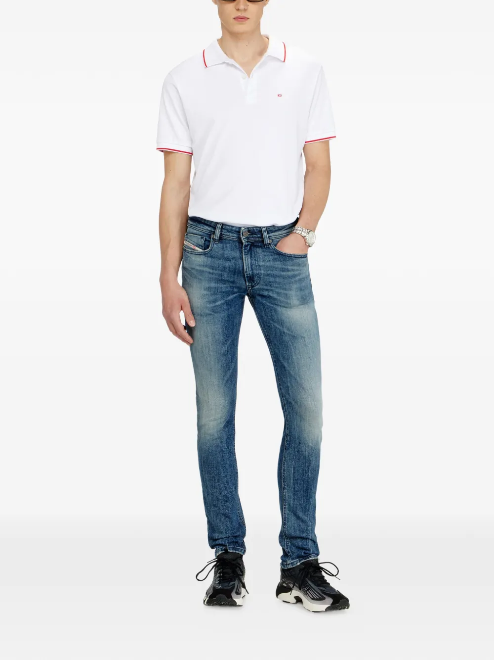 Diesel 1979 Sleenker skinny jeans Blauw