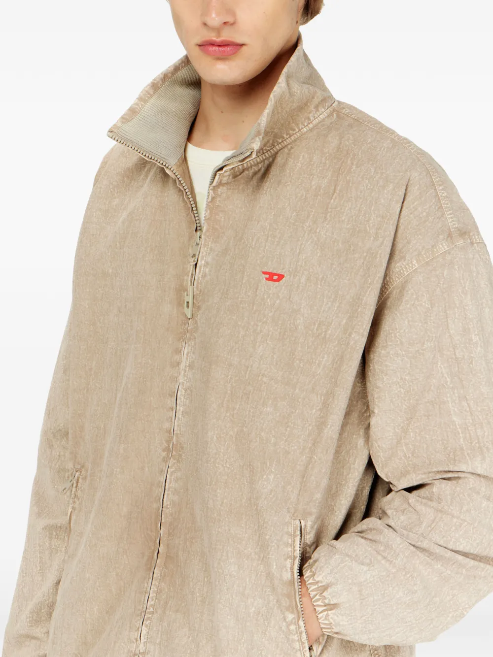 Diesel Fleece jack Beige