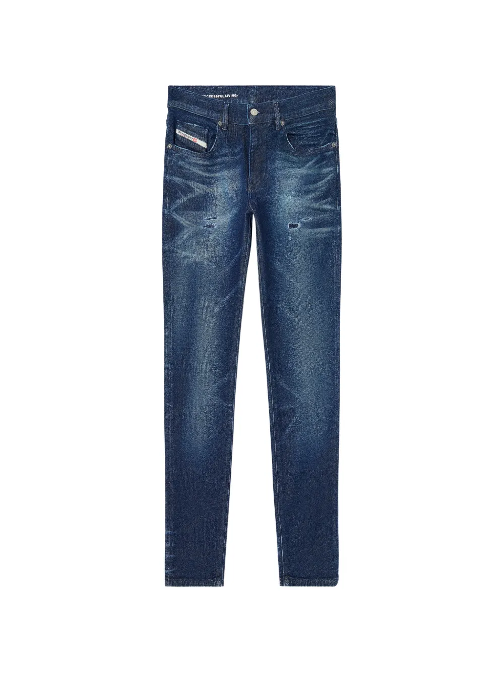 Diesel slim jeans 2019 D-Strukt 0KBBU jeans - Blu