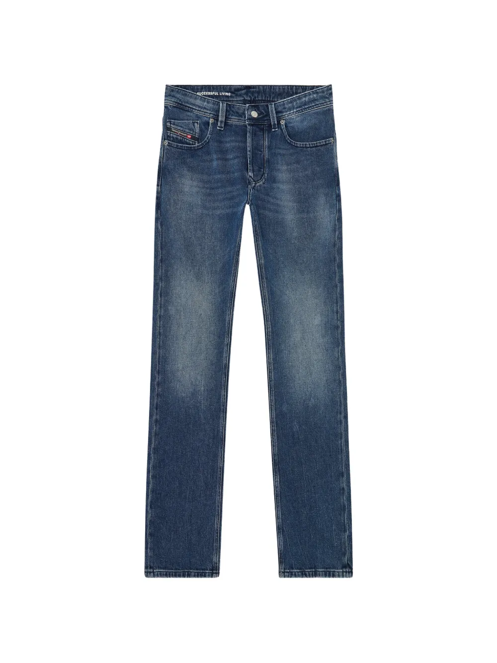 Diesel Jeans taglio regular Larkee 1985 a vita bassa - Blu