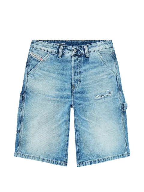 Diesel distressed-finish cargo shorts