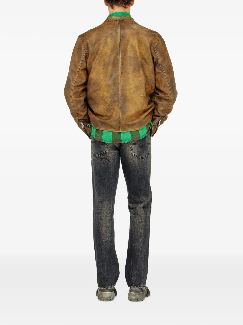 Diesel 1993 D-Vyl jeans met normale taille Grijs