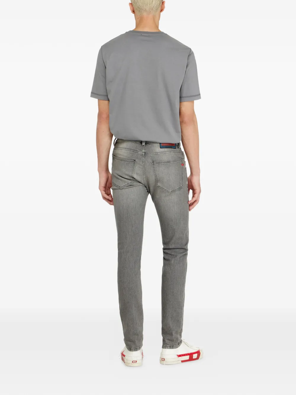Diesel Slim-fit jeans Grijs