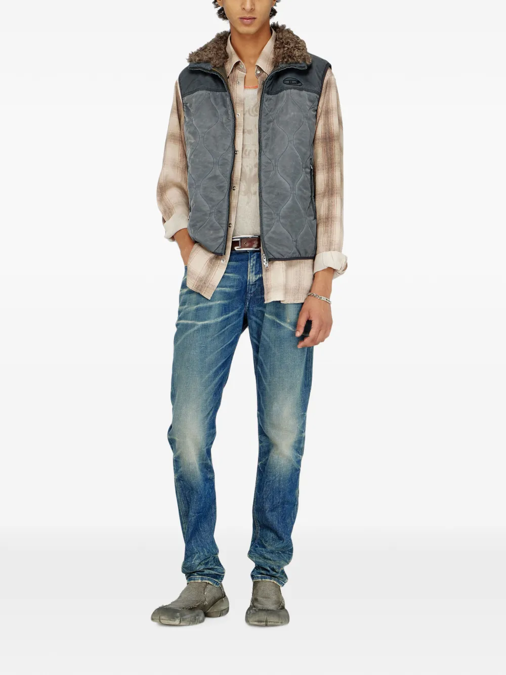 Diesel 1979 Sleenker low-waist skinny jeans Blauw
