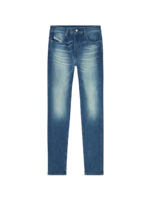 Diesel ボタン スキニージーンズ | ブルー | FARFETCH JP