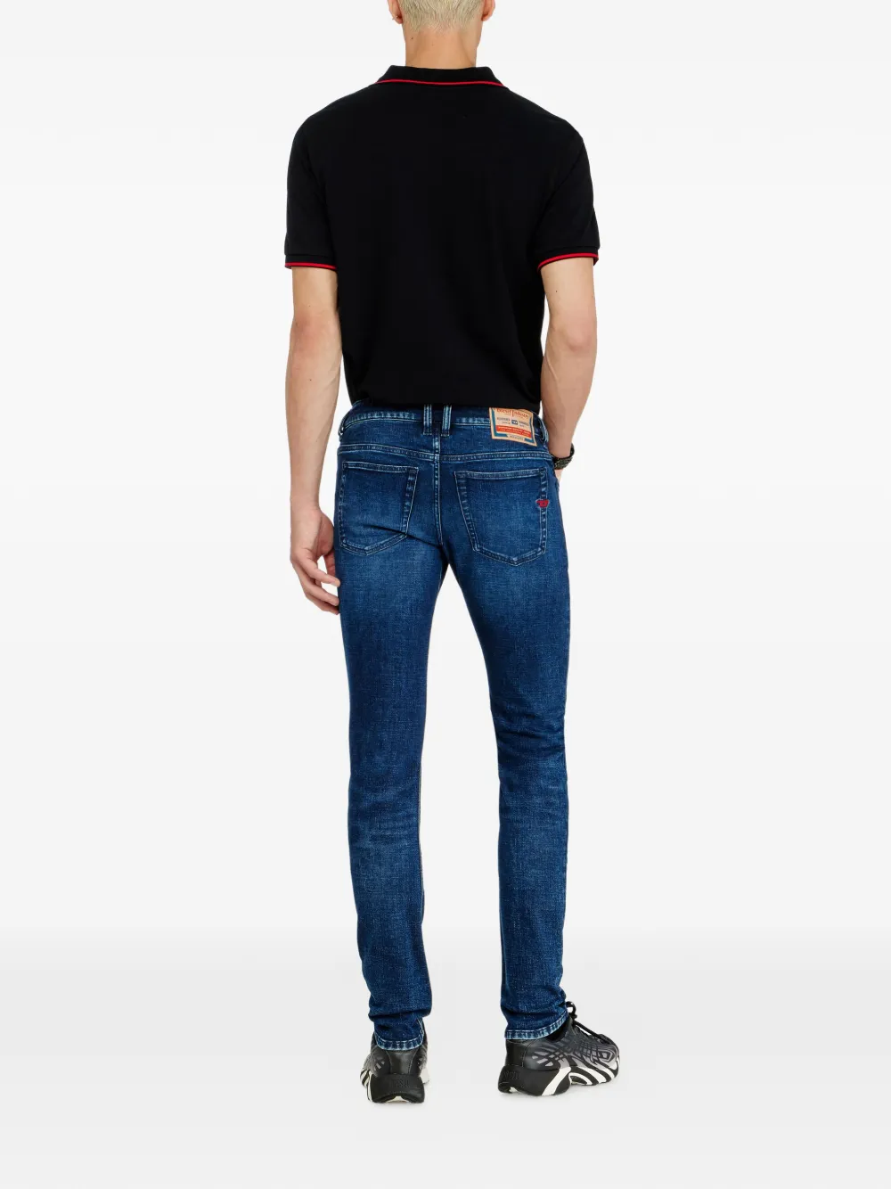 Diesel Skinny jeans low waist 1979 Sleenker Blauw