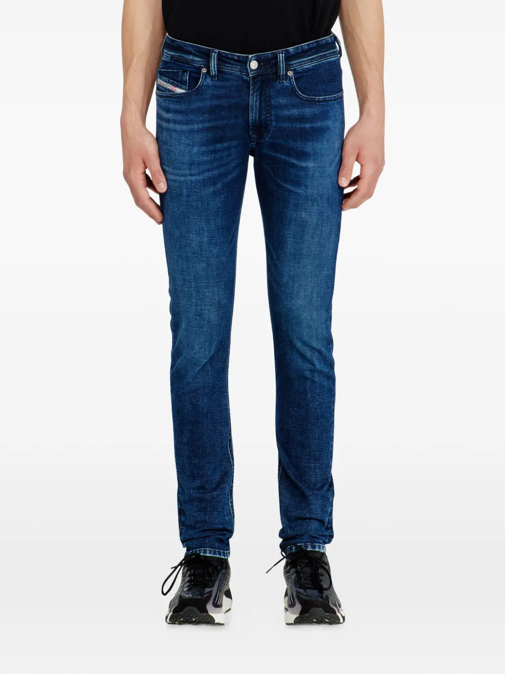 Diesel Skinny jeans low waist 1979 Sleenker Blauw