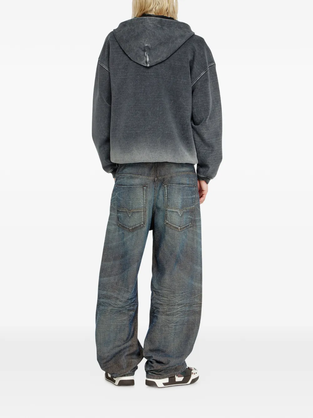 Diesel 1997 D-Enim-M jeans met normale taille Blauw