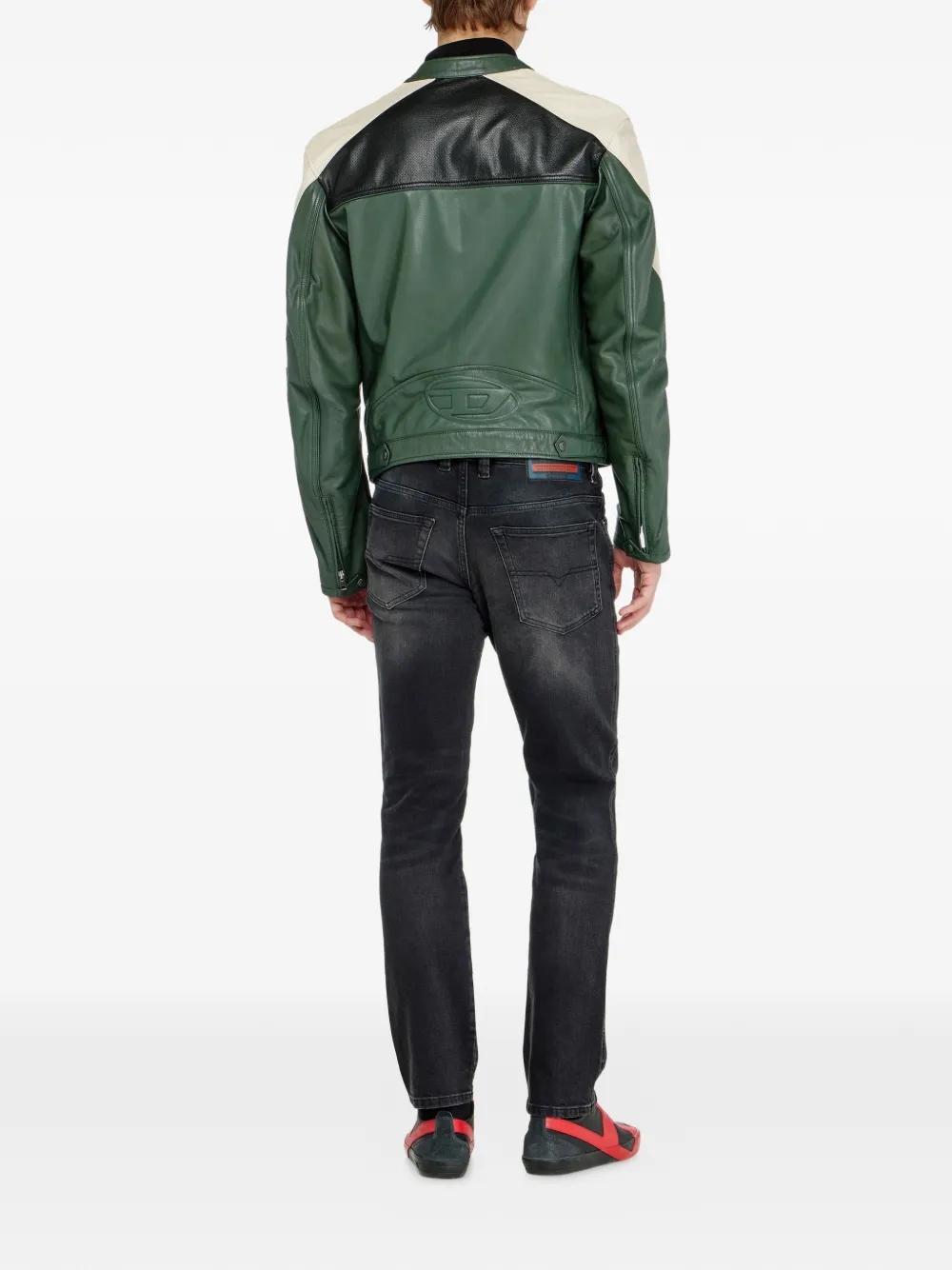 Diesel 1993 D-Vyl jeans met normale taille Zwart