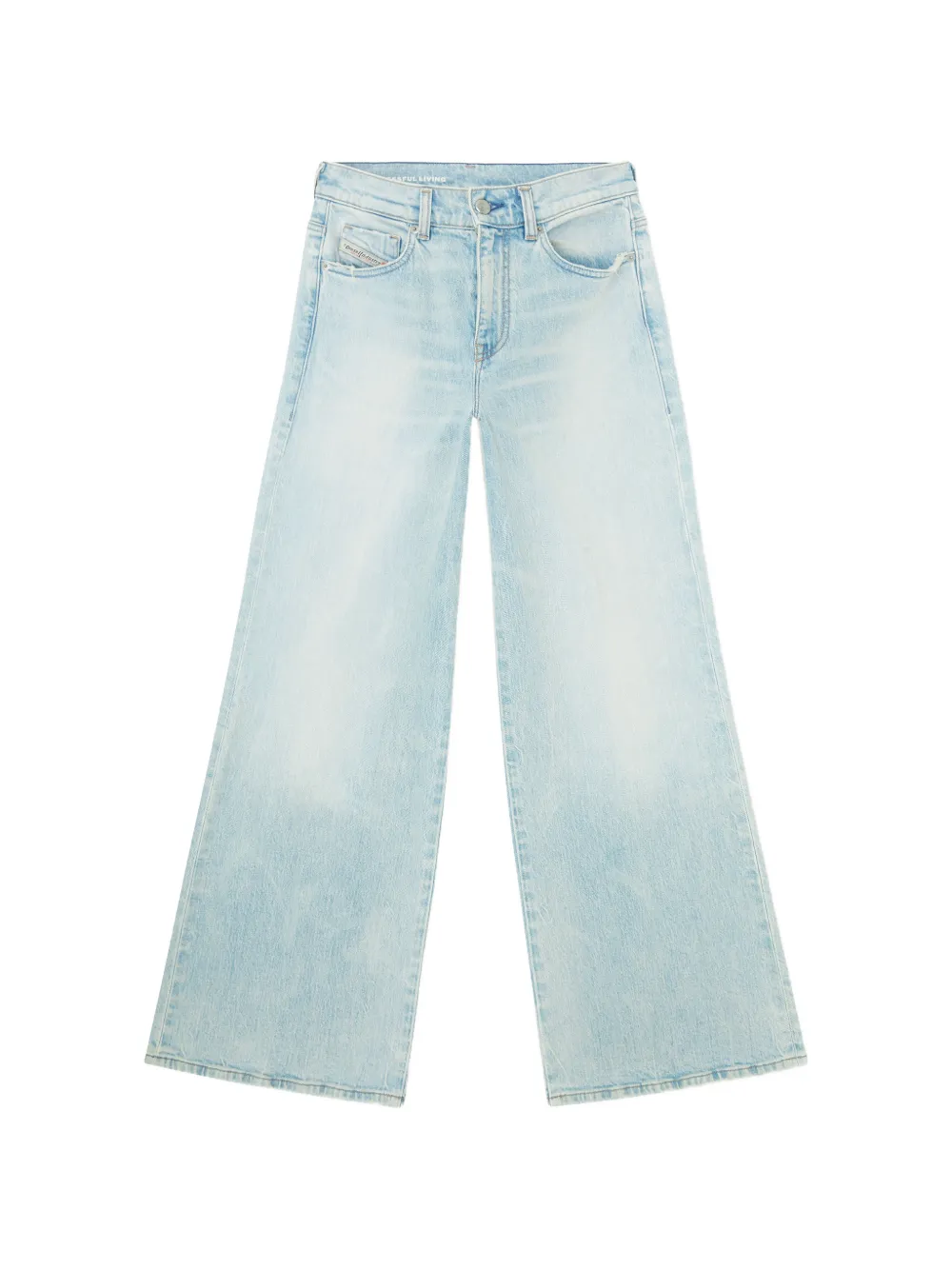 Diesel 1978 D-Akemi flared jeans - Blu