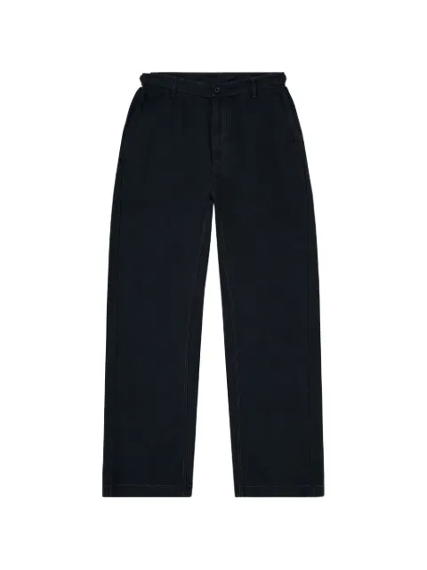 Diesel cotton wide-leg trousers