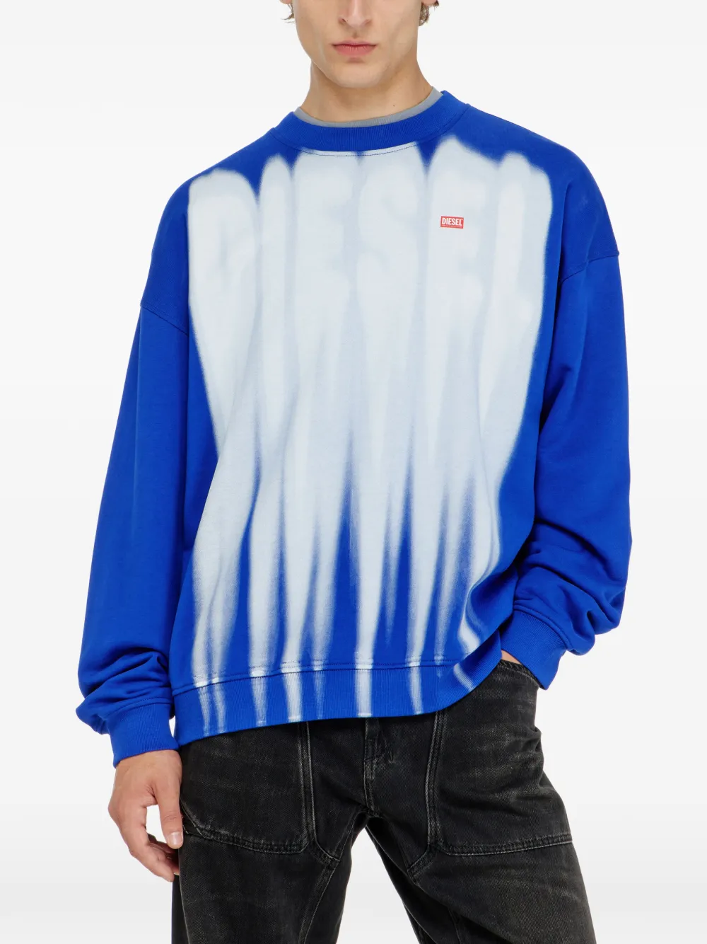 Diesel S-Boxt-AA1 trui Blauw