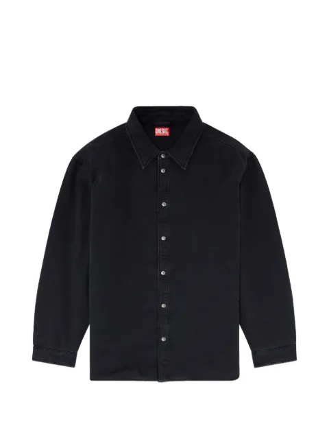 Diesel padded denim overshirt