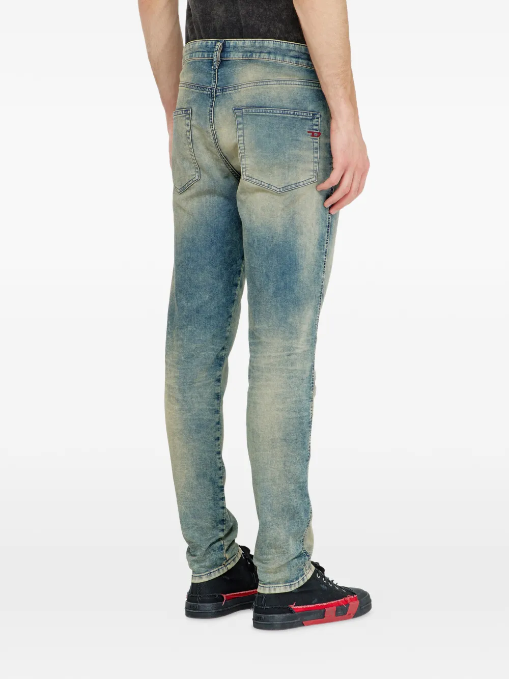 Diesel 2062 D-Strukt Joggjeans slim-fit regular waist Blauw