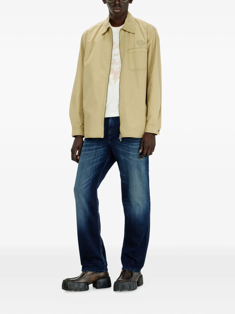 Diesel 2090 D-Veekley jeans Blauw