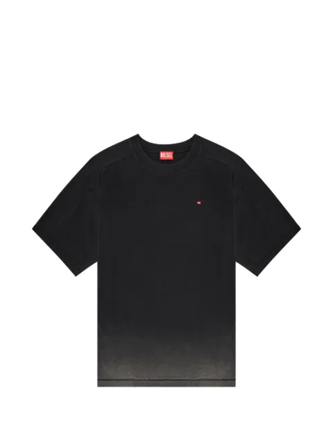 Diesel cotton T-shirt with degradé effect
