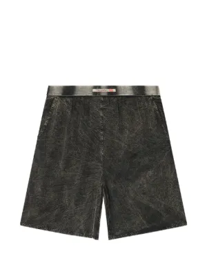 Balenciaga logo-print Cotton Shorts | Blue | FARFETCH ZA