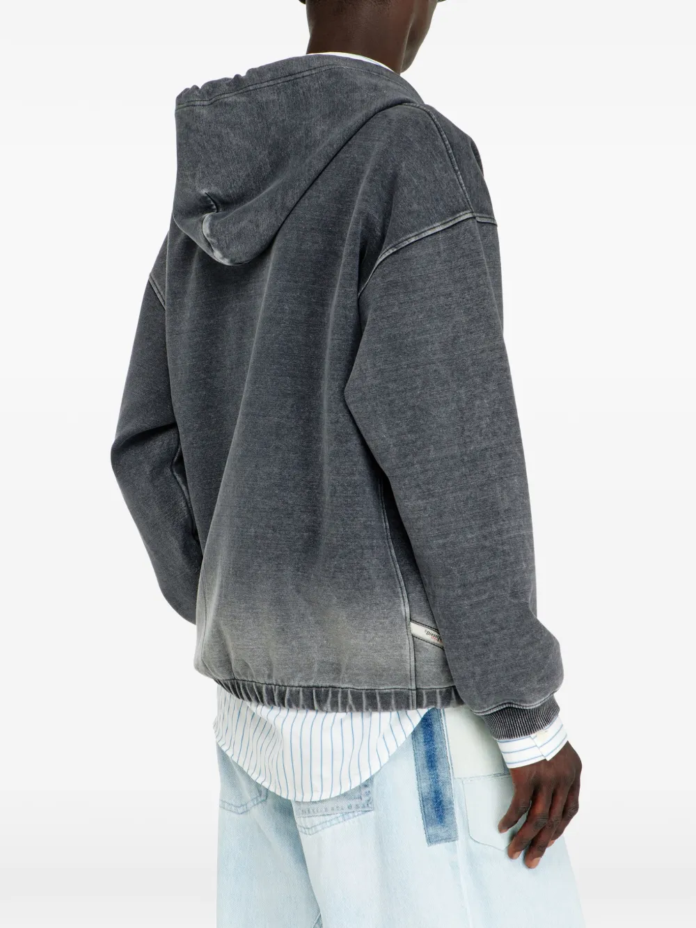 Diesel S-Hermy-Zip jack Blauw