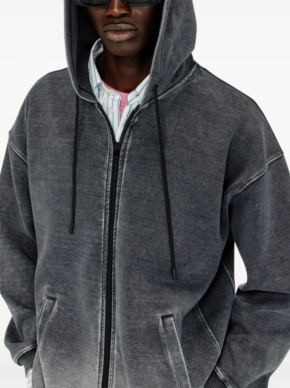 Diesel S-Hermy-Zip jack Blauw