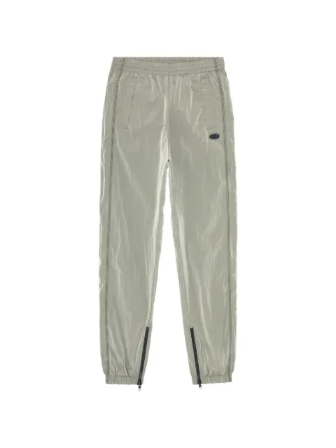 Diesel crinkled-effect track pants