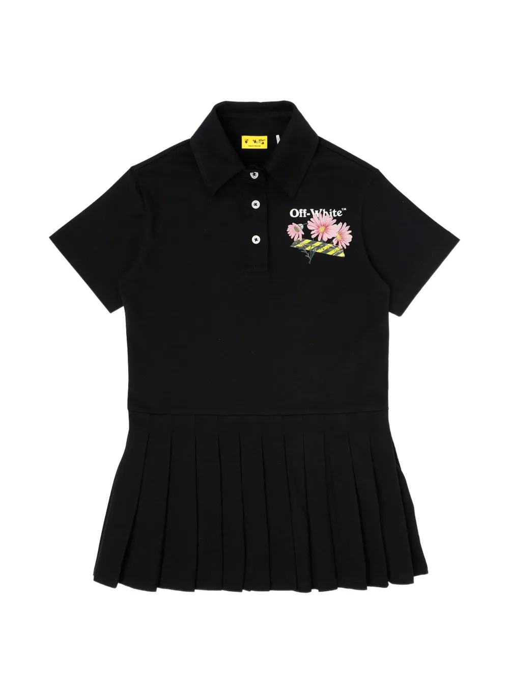 Off-White Kids Daisy Tape dress - Nero