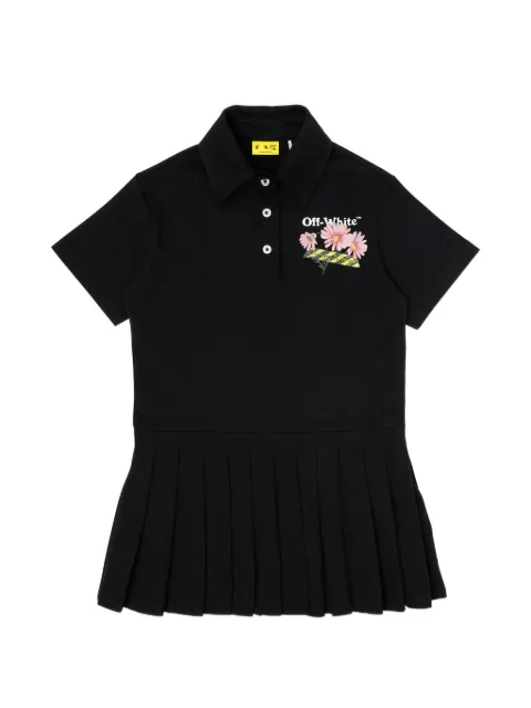 Off-White Kids vestido Daisy Tape