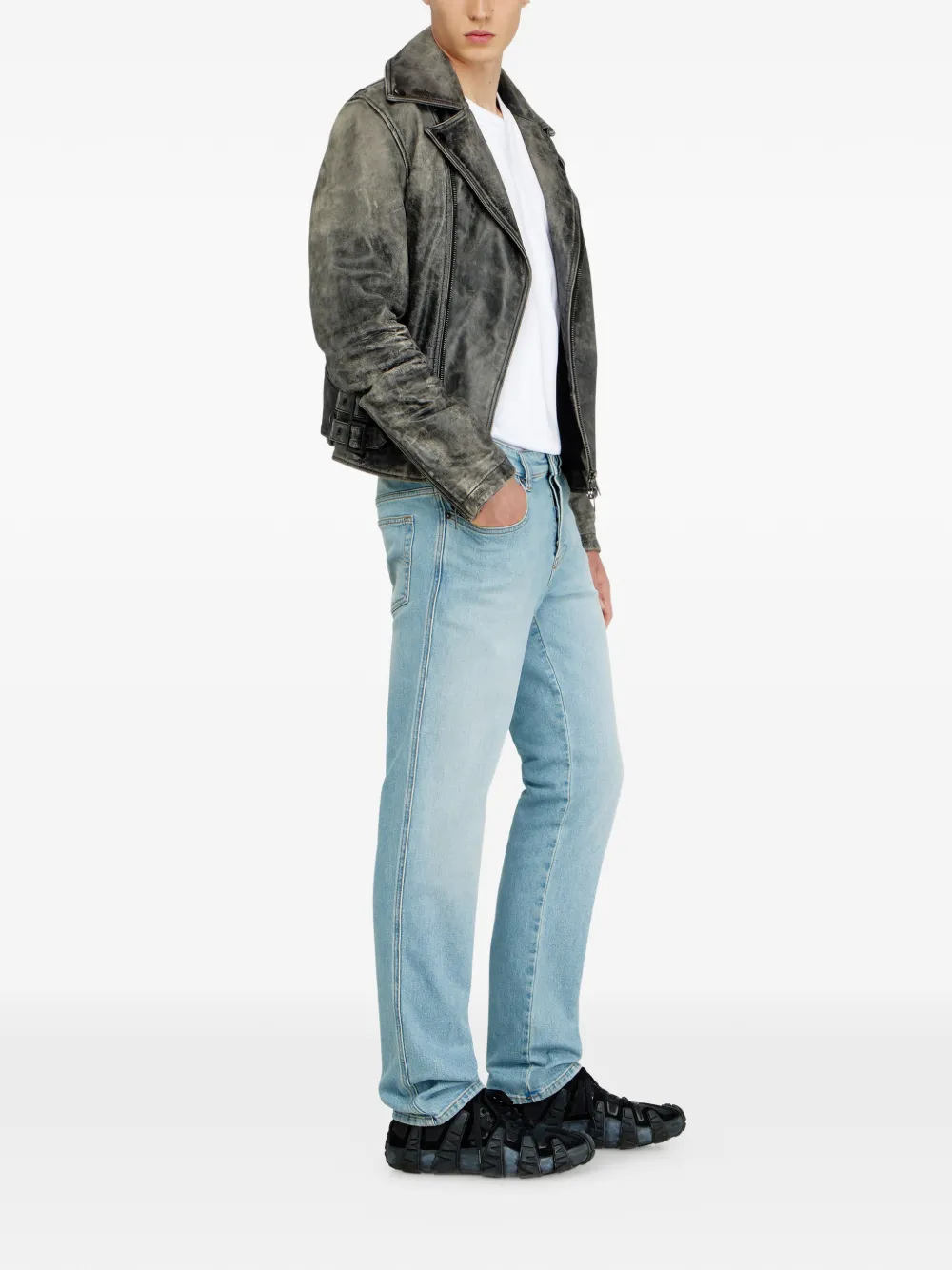 Diesel 1993 D-Vyl slim-fit jeans Blauw