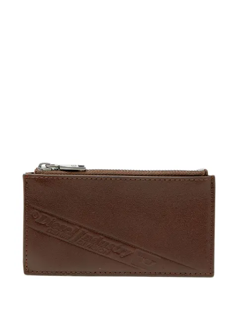 Diesel Flag-D III logo-embossed cardholder