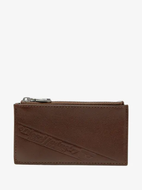 Diesel Flag-D III logo-embossed cardholder