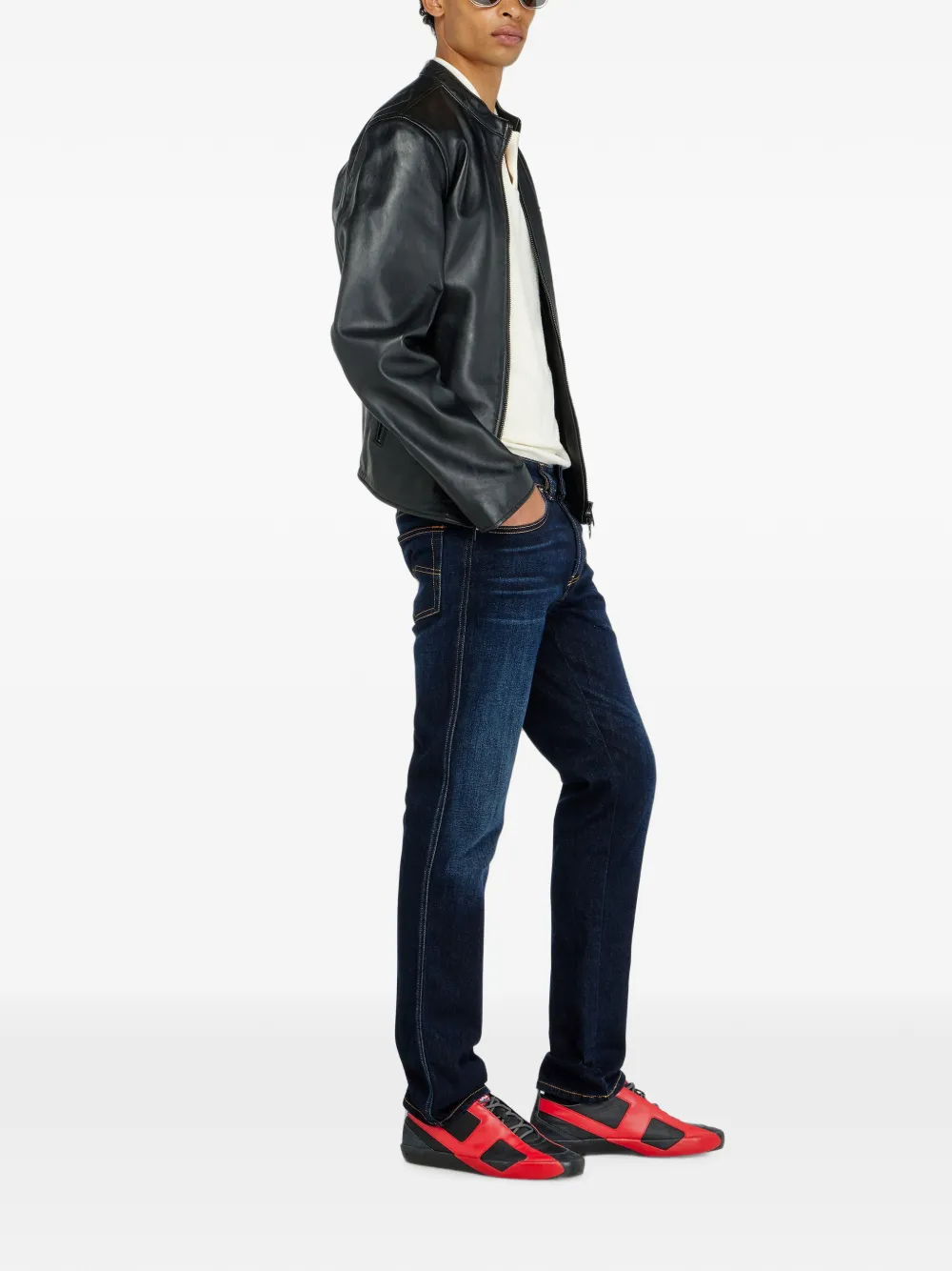 Diesel 1993 D-Vyl straight slim-fit jeans Blauw