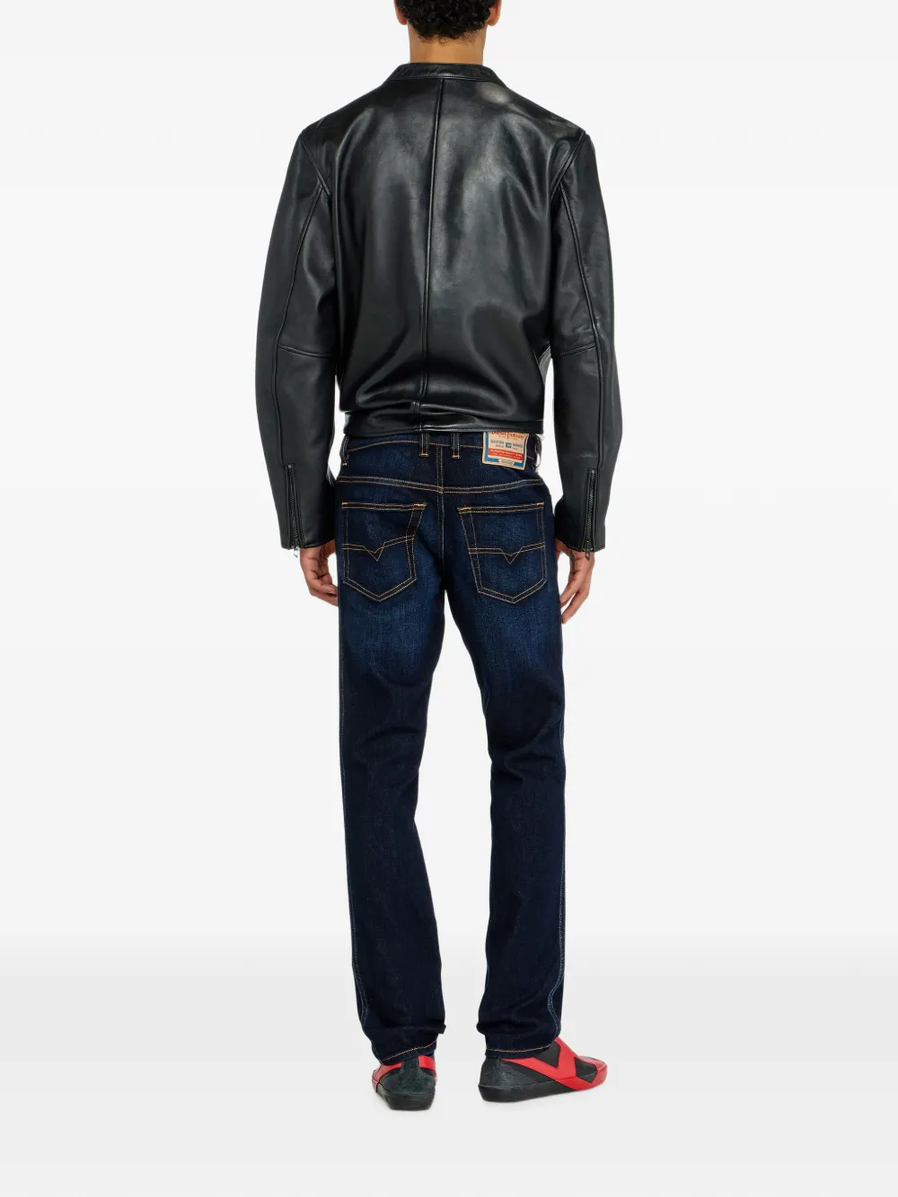 Diesel 1993 D-Vyl straight slim-fit jeans Blauw