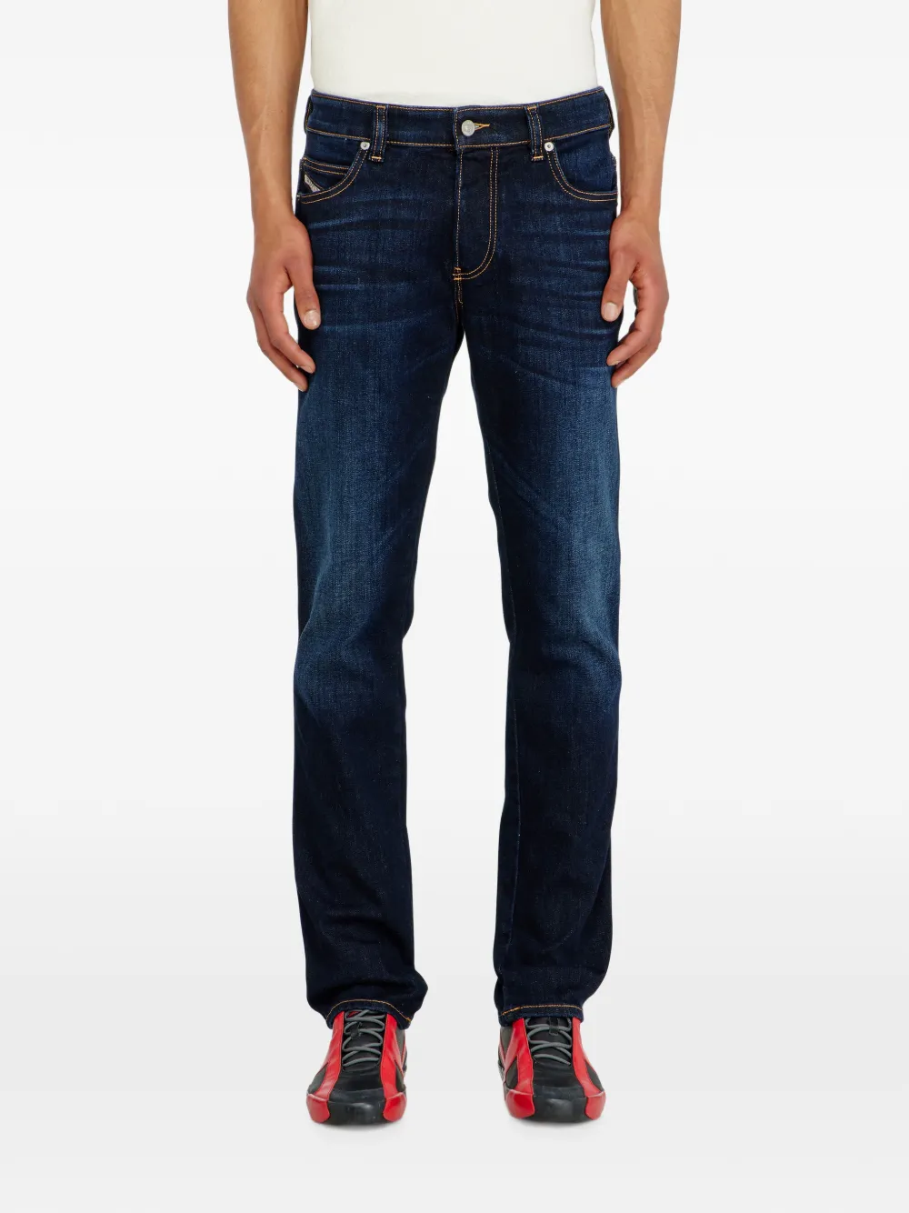 Diesel 1993 D-Vyl straight slim-fit jeans Blauw