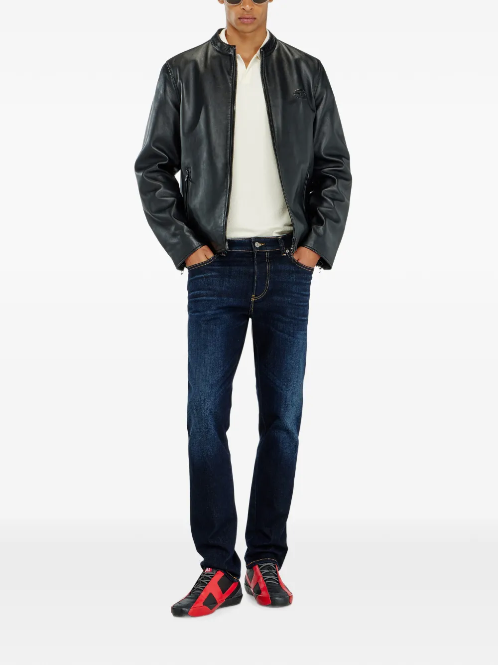 Diesel 1993 D-Vyl straight slim-fit jeans Blauw