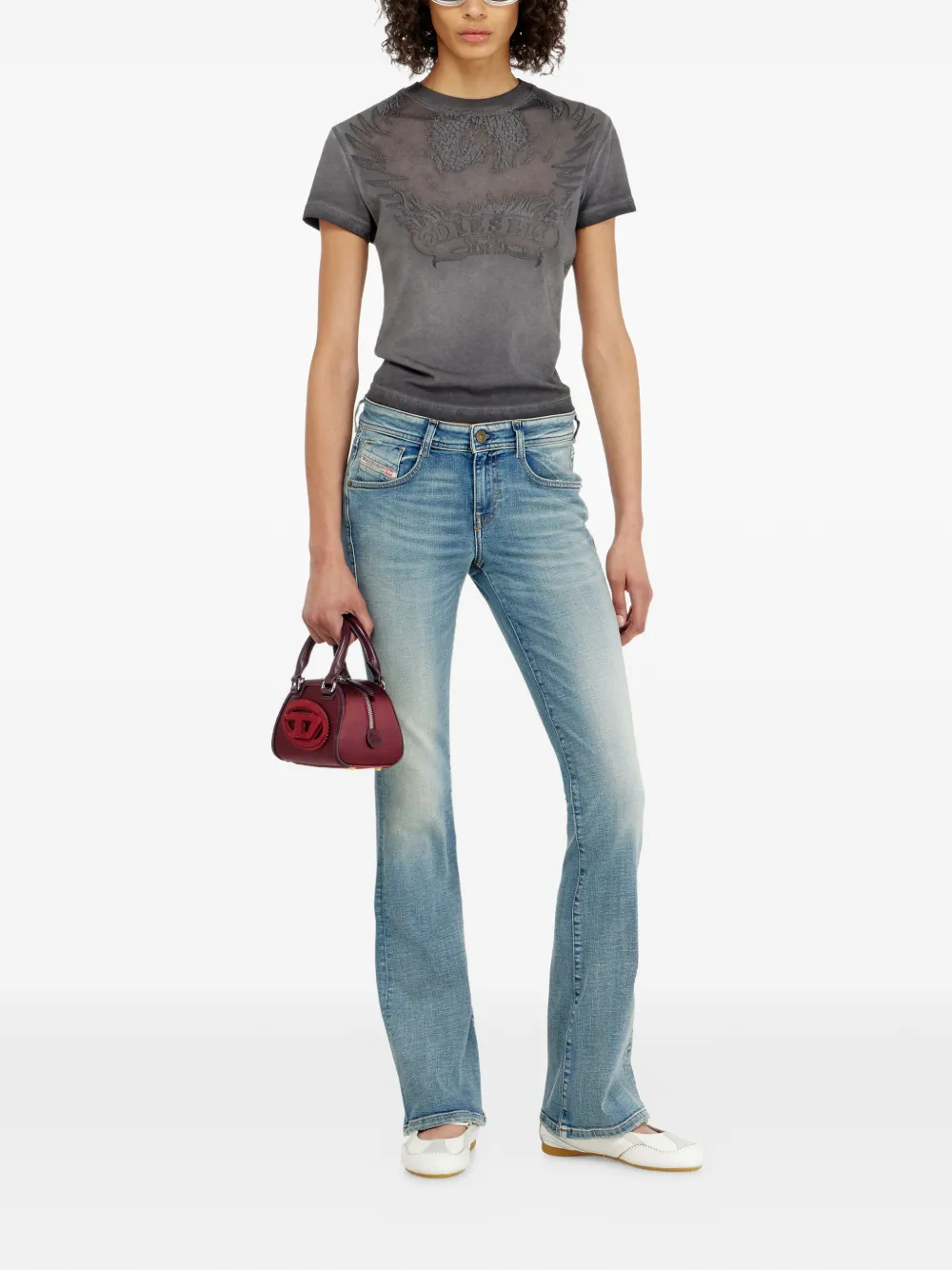 Diesel 1969 D-Ebbey bootcut jeans Blauw
